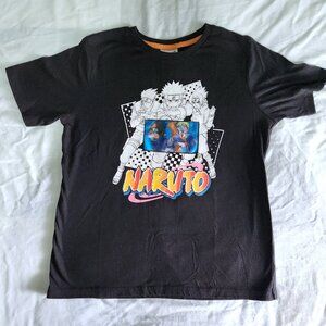 Anime Naruto T-Shirt Holograph Image Changing Youth XL 14-16 Rare